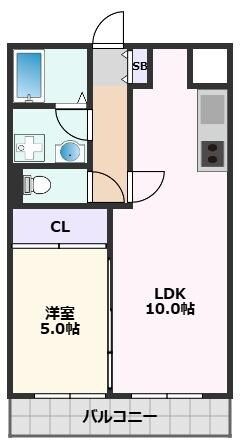 グランフェリオの物件間取画像