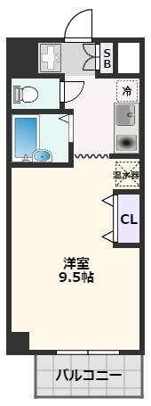 クレールメゾンの物件間取画像