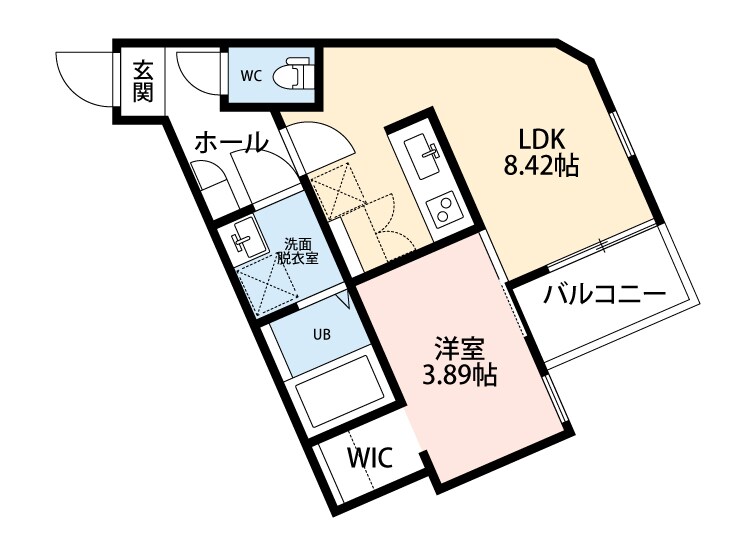 REGALEST千里山の物件間取画像