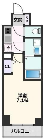 S-RESIDENCE千里丘の物件間取画像