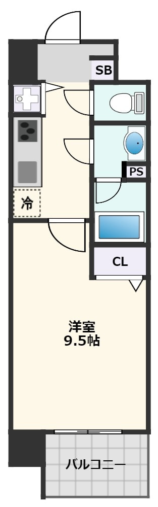 ソレアード・Nの物件間取画像