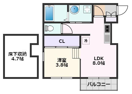 ハーモニーテラス東御旅町の物件間取画像