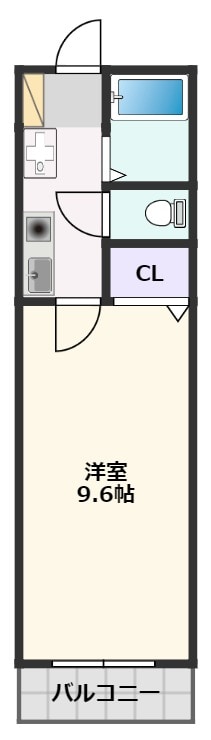 ベルアージュ末広の物件間取画像