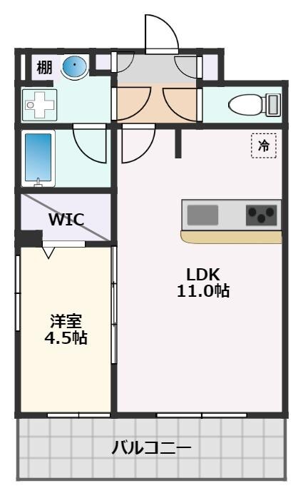 グランディールSUEHIROの物件間取画像