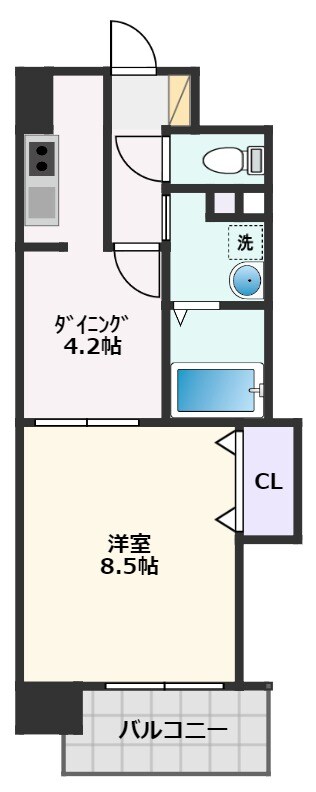 サウスアルカディアの物件間取画像