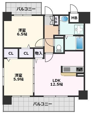 仮称）吹田市昭和町PJの物件間取画像