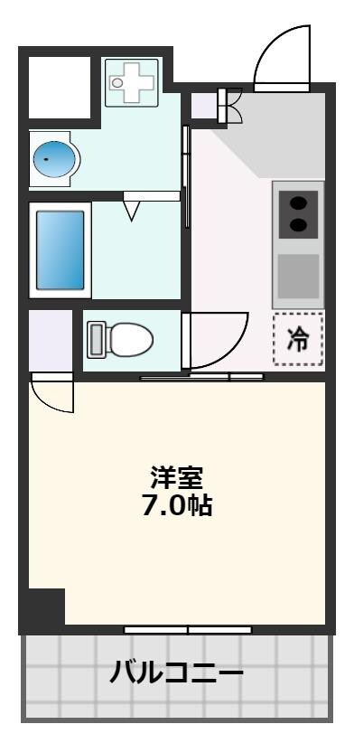 カーサ・ロイヤル吹田１番館の物件間取画像