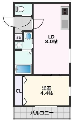 ラウレア吹田山手の物件間取画像