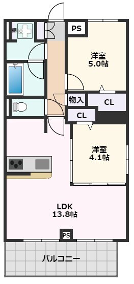 LAMINAの物件間取画像