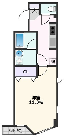 協同レジデンス江坂の物件間取画像