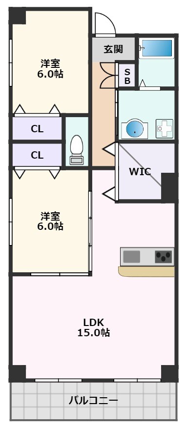 アンフィニⅨの物件内観写真