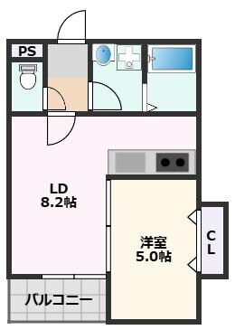 HARU吹田FRONTの物件間取画像