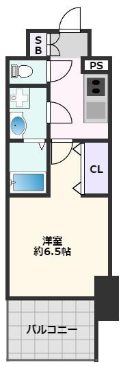 ファーストフィオーレ吹田ブランシェの物件間取画像