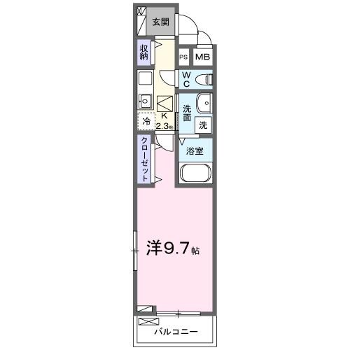 ソレアードの物件間取画像