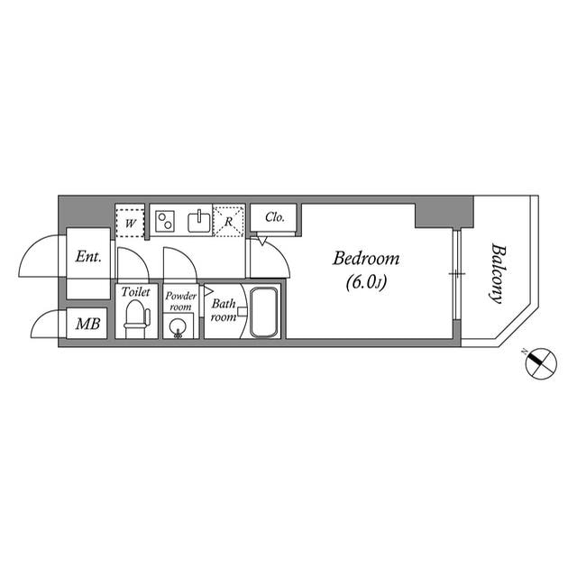 高速神戸駅 徒歩2分 9階の物件間取画像