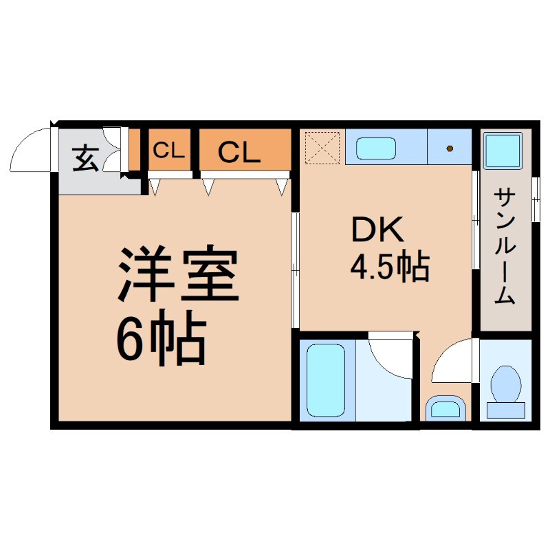 木戸セントラルビルの物件間取画像