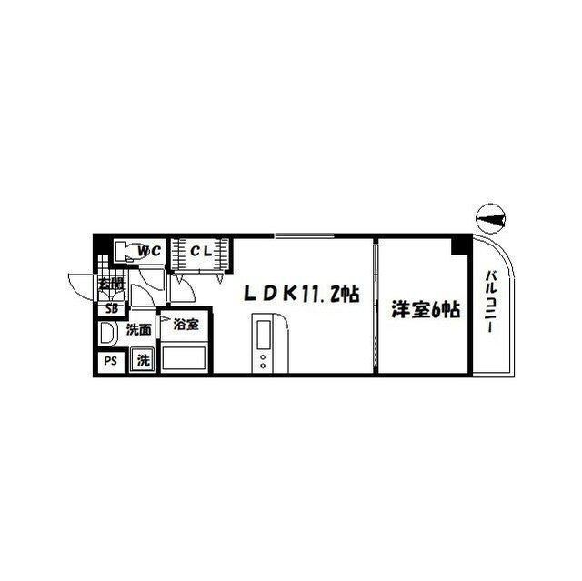 西中島南方駅 徒歩7分 2階の物件間取画像