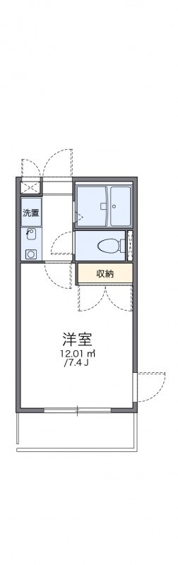 甲子園口駅 徒歩14分 2階の物件間取画像