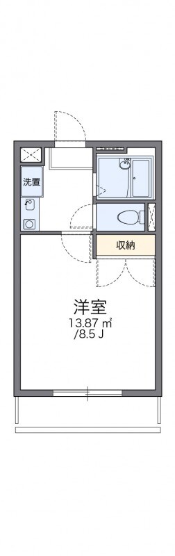 逆瀬川駅 徒歩11分 3階の物件間取画像