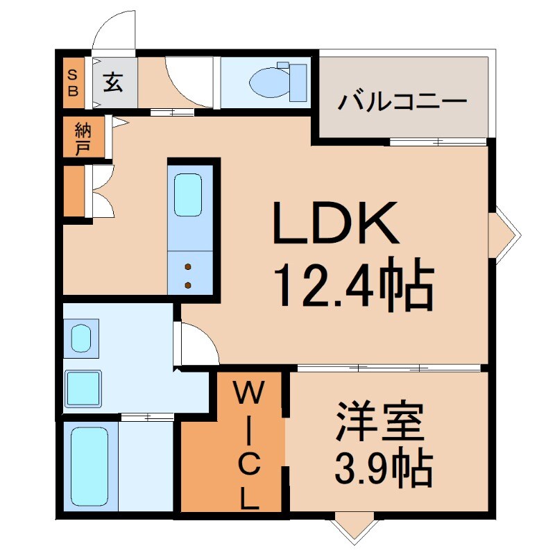 REGALEST尼崎の物件間取画像