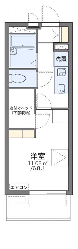 尼崎駅 徒歩5分 4階の物件間取画像