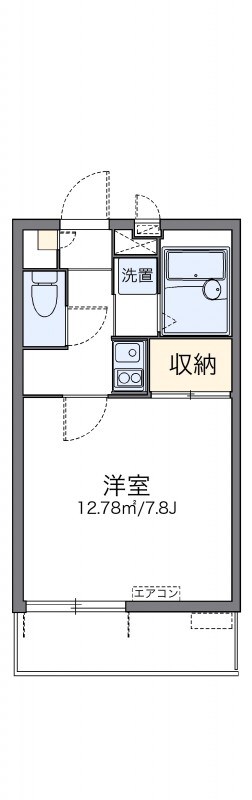 レオパレス曙の物件間取画像
