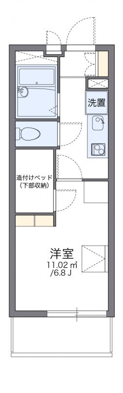 塚口駅 徒歩10分 4階の物件間取画像