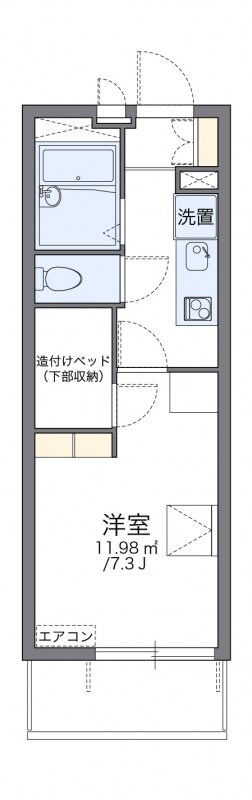 立花駅 徒歩14分 3階の物件間取画像