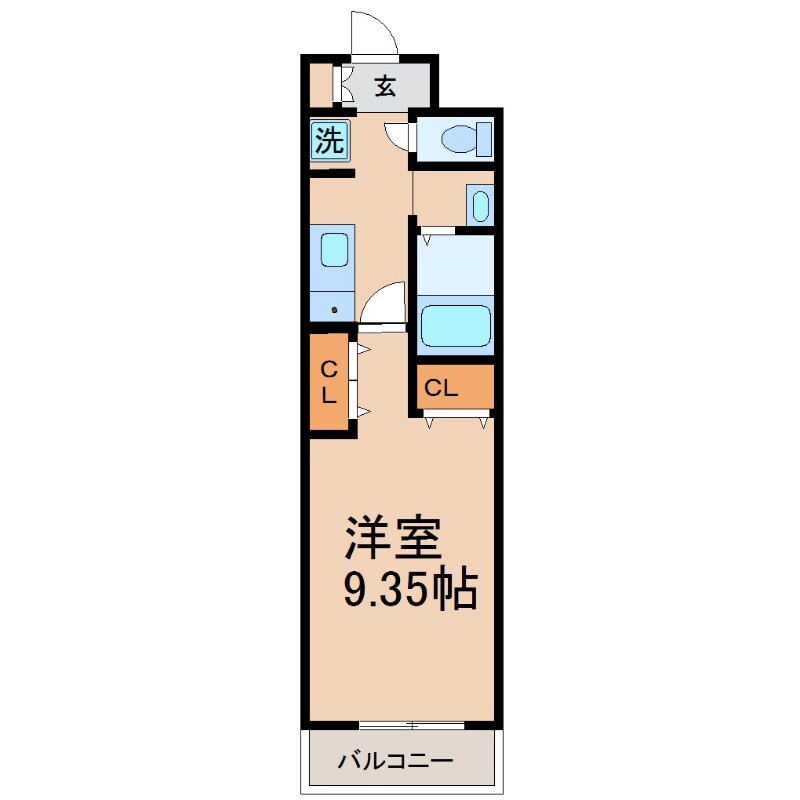 武庫川駅 徒歩8分 1階の物件間取画像