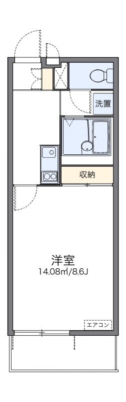 道場南口駅 徒歩18分 1階の物件間取画像