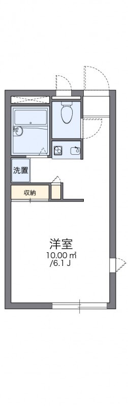 神鉄道場駅 バス15分  上津公園前下車：停歩4分 2階の物件間取画像