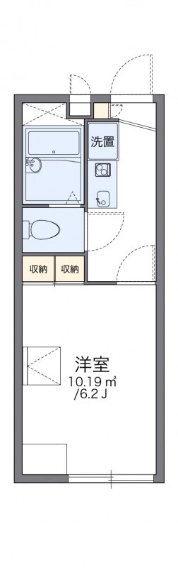 新神戸駅 徒歩10分 2階の物件間取画像