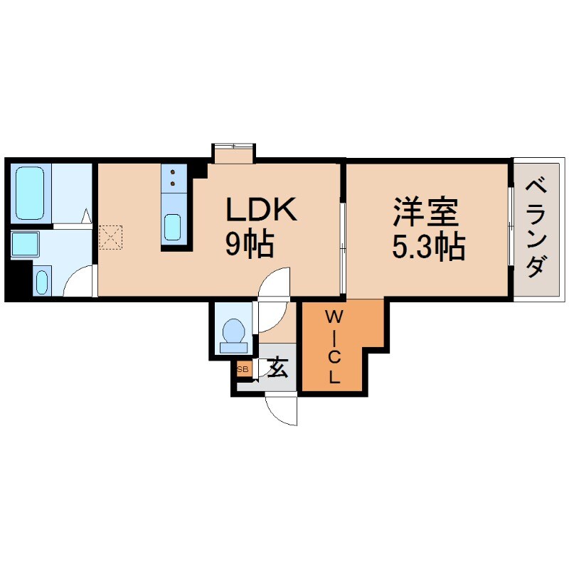 Keyビレッジ　東鳴尾の物件間取画像