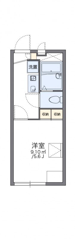 深江駅 徒歩9分 2階の物件間取画像