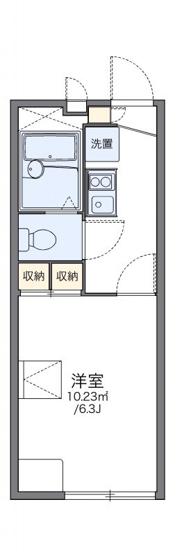 大倉山駅 徒歩14分 2階の物件間取画像