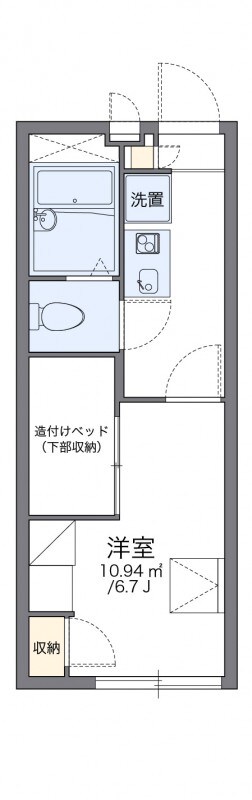 住吉駅 徒歩8分 2階の物件間取画像