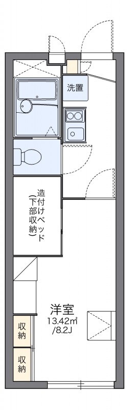 鈴蘭台駅 徒歩11分 1階の物件間取画像