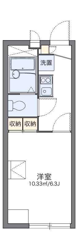 フラワータウン駅 徒歩15分 1階の物件間取画像