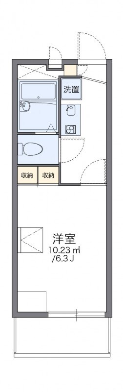 御影駅 徒歩10分 2階の物件間取画像