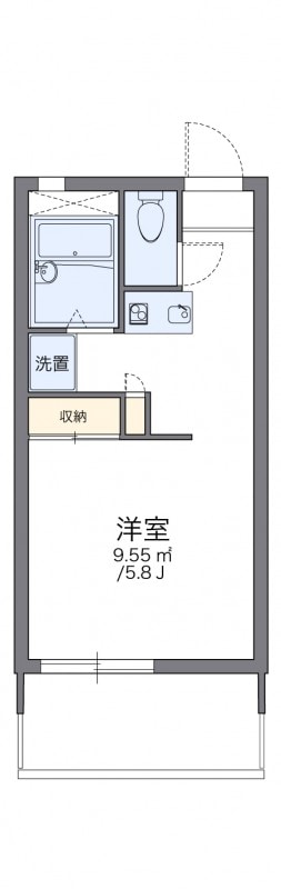 加島駅 徒歩4分 2階の物件間取画像