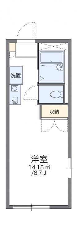 王子公園駅 徒歩10分 1階の物件間取画像