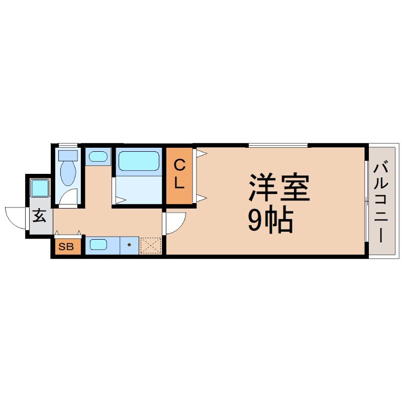 塚口駅 徒歩5分 3階の物件間取画像