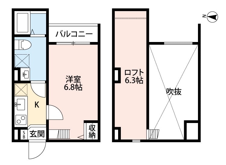 塚口駅 徒歩18分 1階の物件間取画像