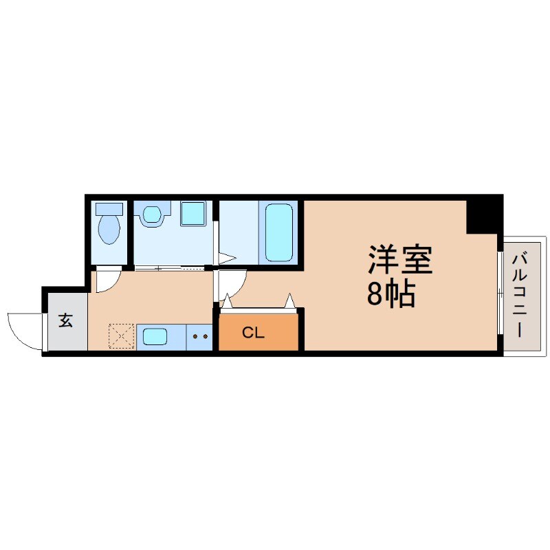 塚本駅 徒歩5分 2階の物件間取画像