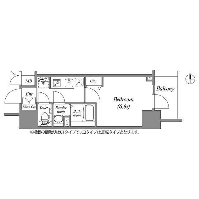 鶴橋駅 徒歩9分 12階の物件間取画像