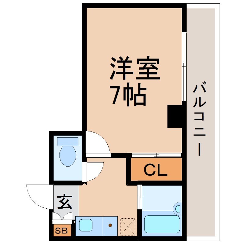 塚口駅 徒歩3分 3階の物件間取画像