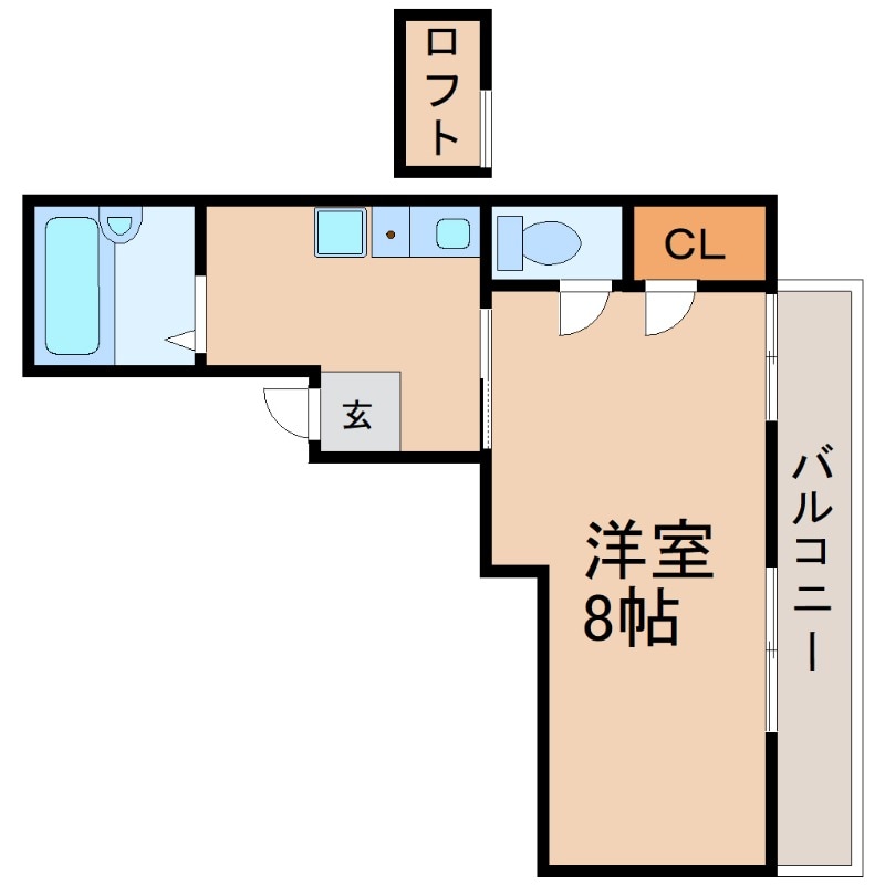 久寿川駅 徒歩6分 6階の物件間取画像