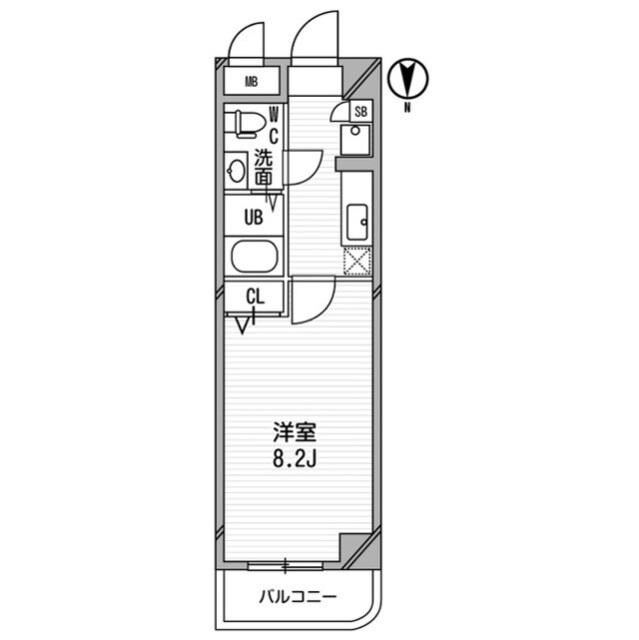 新大阪駅 徒歩7分 11階の物件間取画像