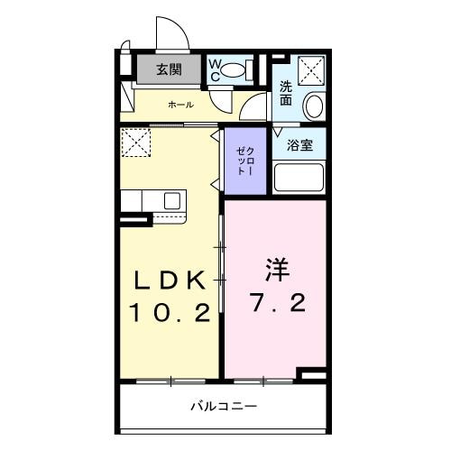 立花駅 徒歩11分 3階の物件間取画像