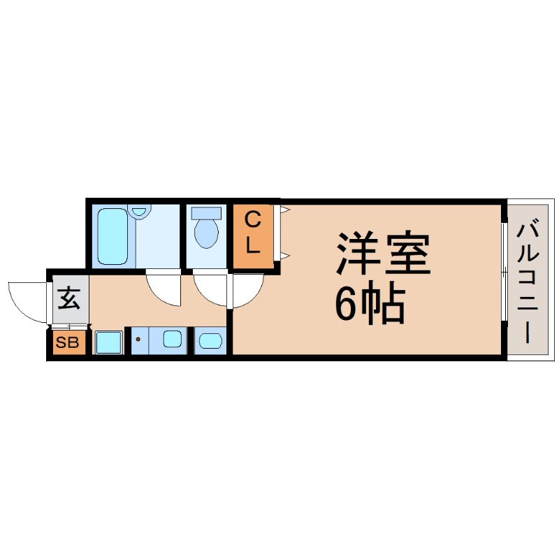 物件間取画像
